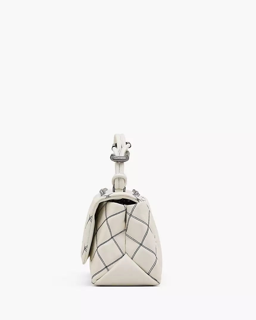 THE BI-COLOR
QUILTED DUAL CONVERTIBLE SHOULDER BAG MEDIUM