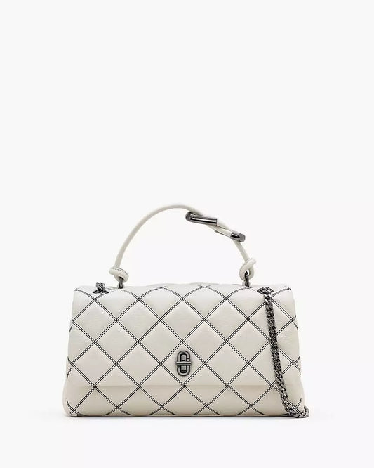 THE BI-COLOR
QUILTED DUAL CONVERTIBLE SHOULDER BAG MEDIUM